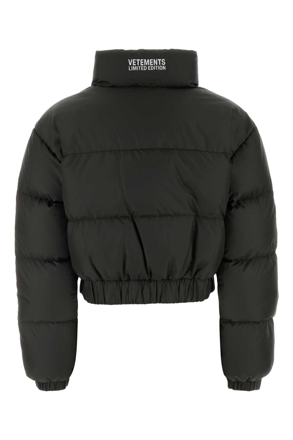 Vetements Women Slate Polyester Down Jacket - 2