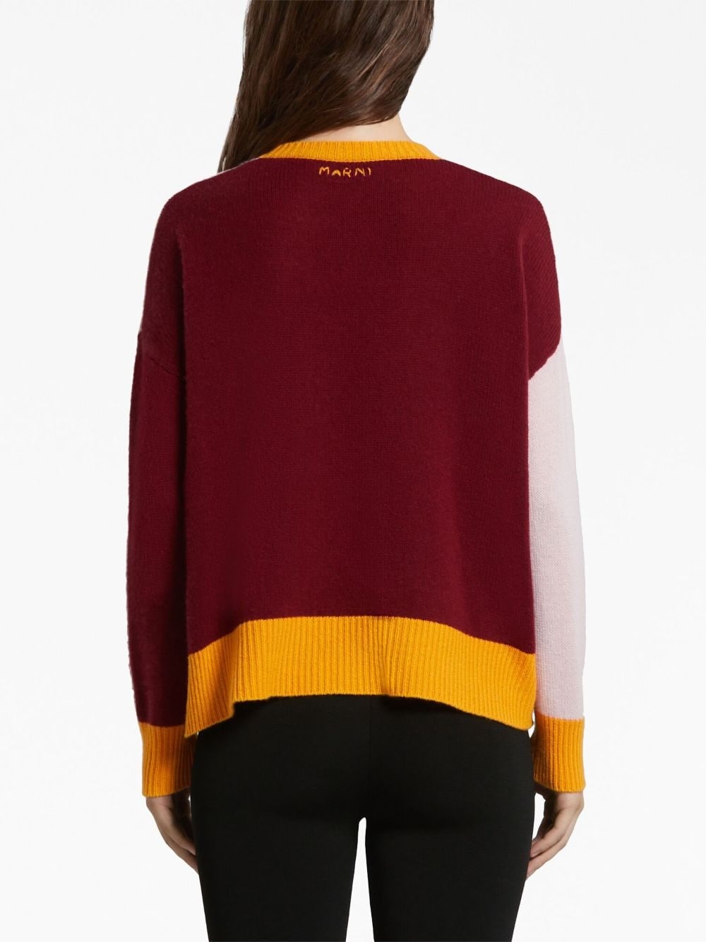 long-sleeve cashmere jumper - 4