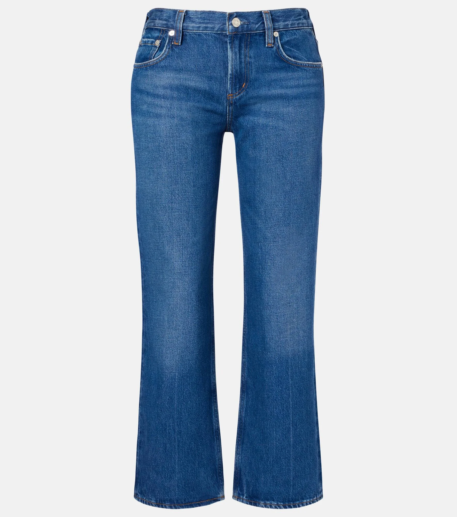Faye Vintage cropped straight jeans - 1