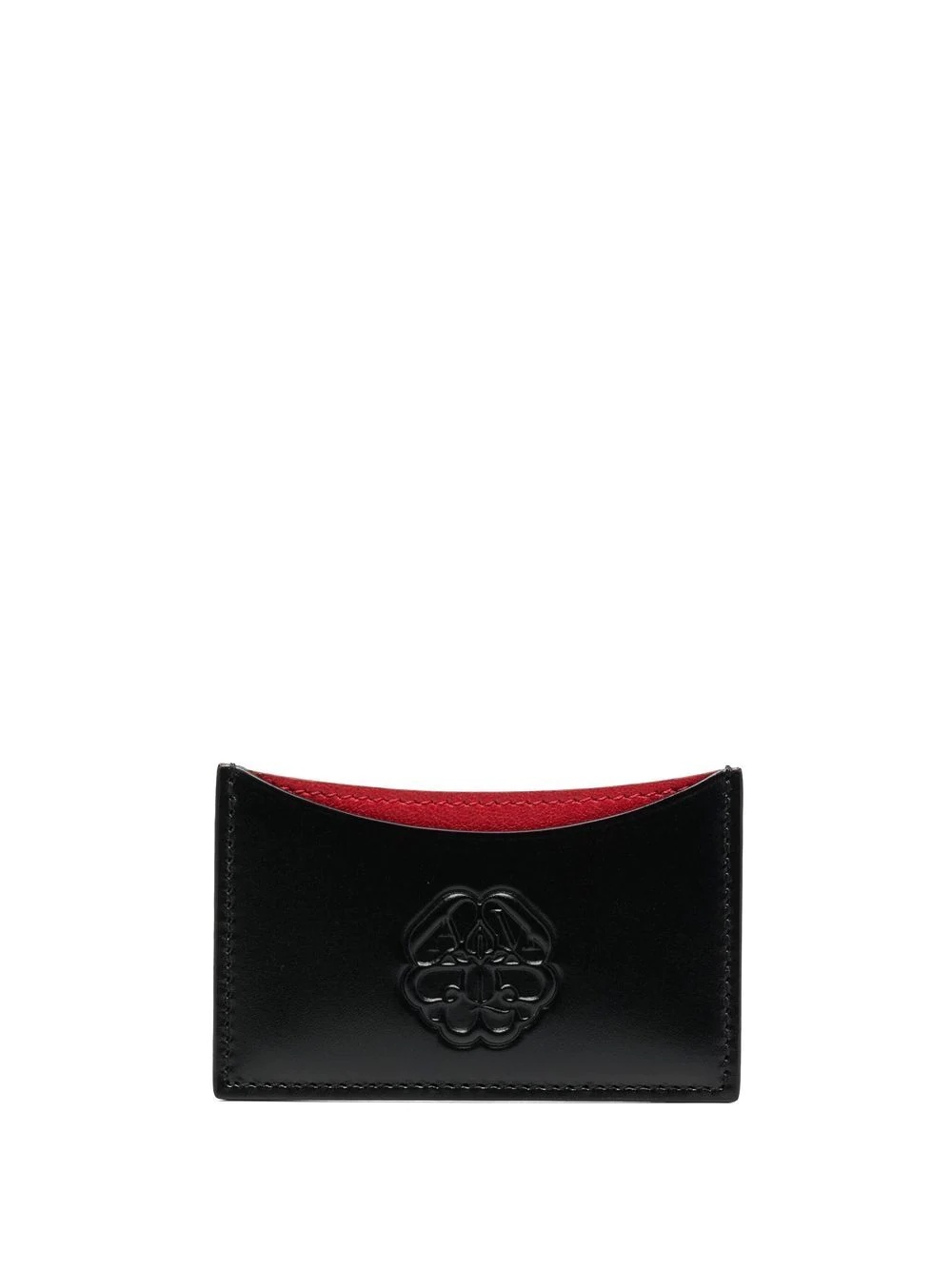 embossed-logo card holder - 1