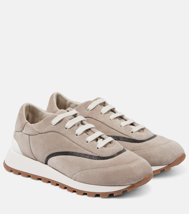 Suede sneakers 1