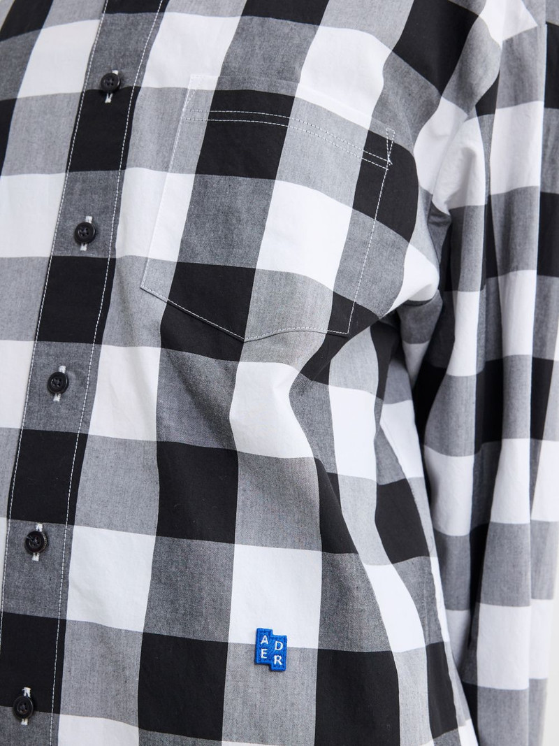 checkered chest-pocket shirt 6