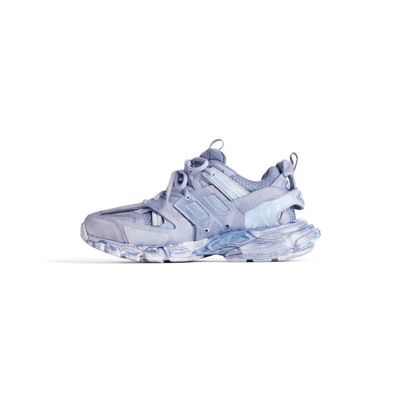 BALENCIAGA Men's Track Sneaker in Faded Blue outlook
