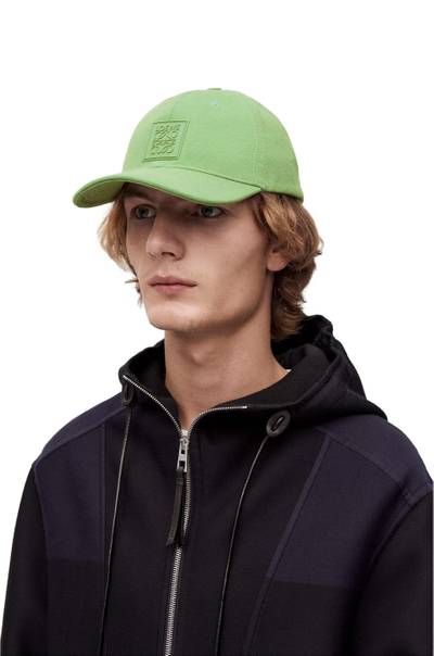 Loewe Patch cap in canvas outlook