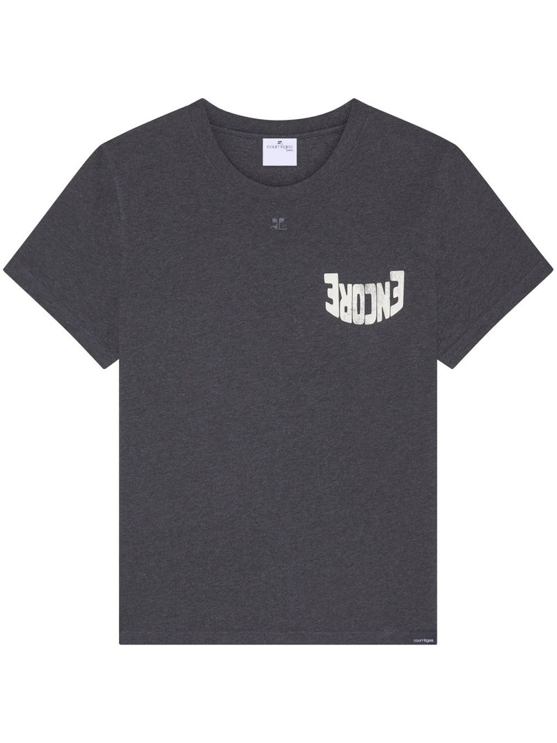 Encore short-sleeved cotton T-shirt 1
