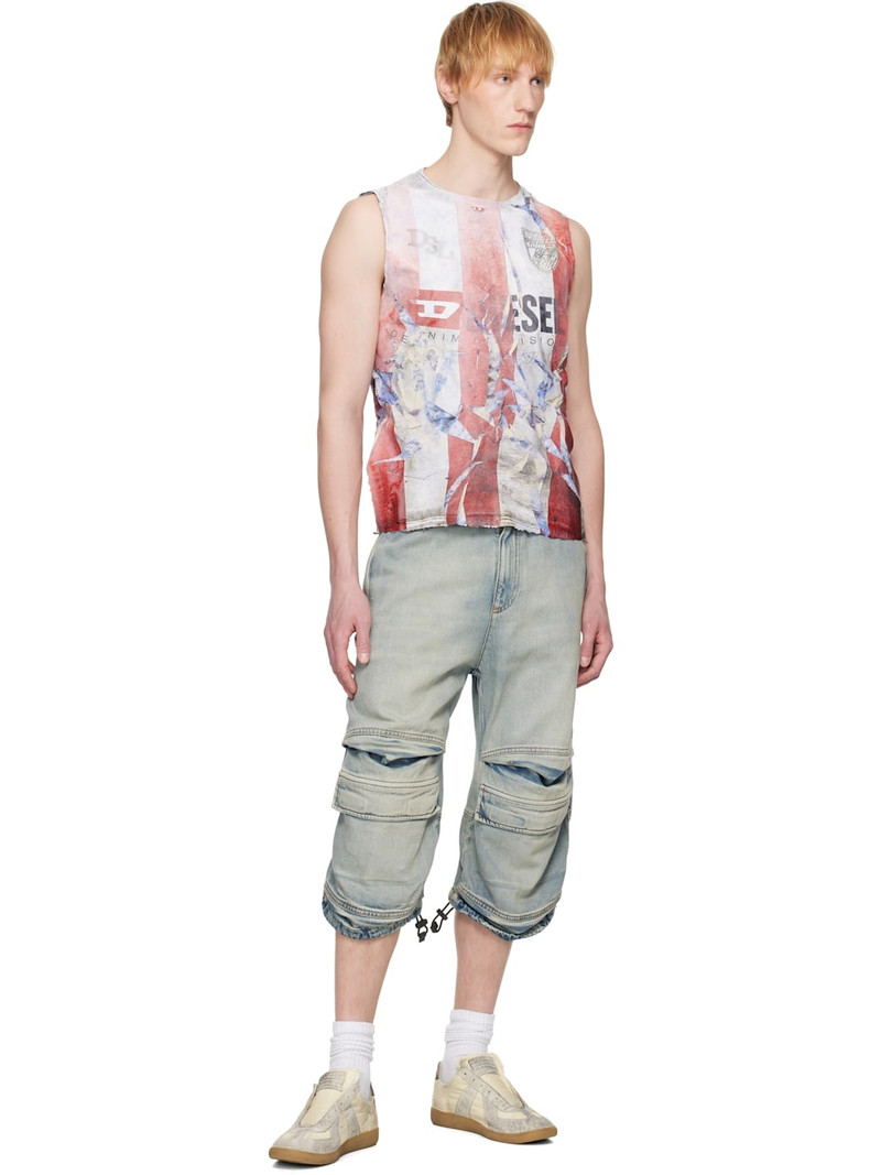 Diesel Blue D-Dayetz-S Denim Shorts outlook