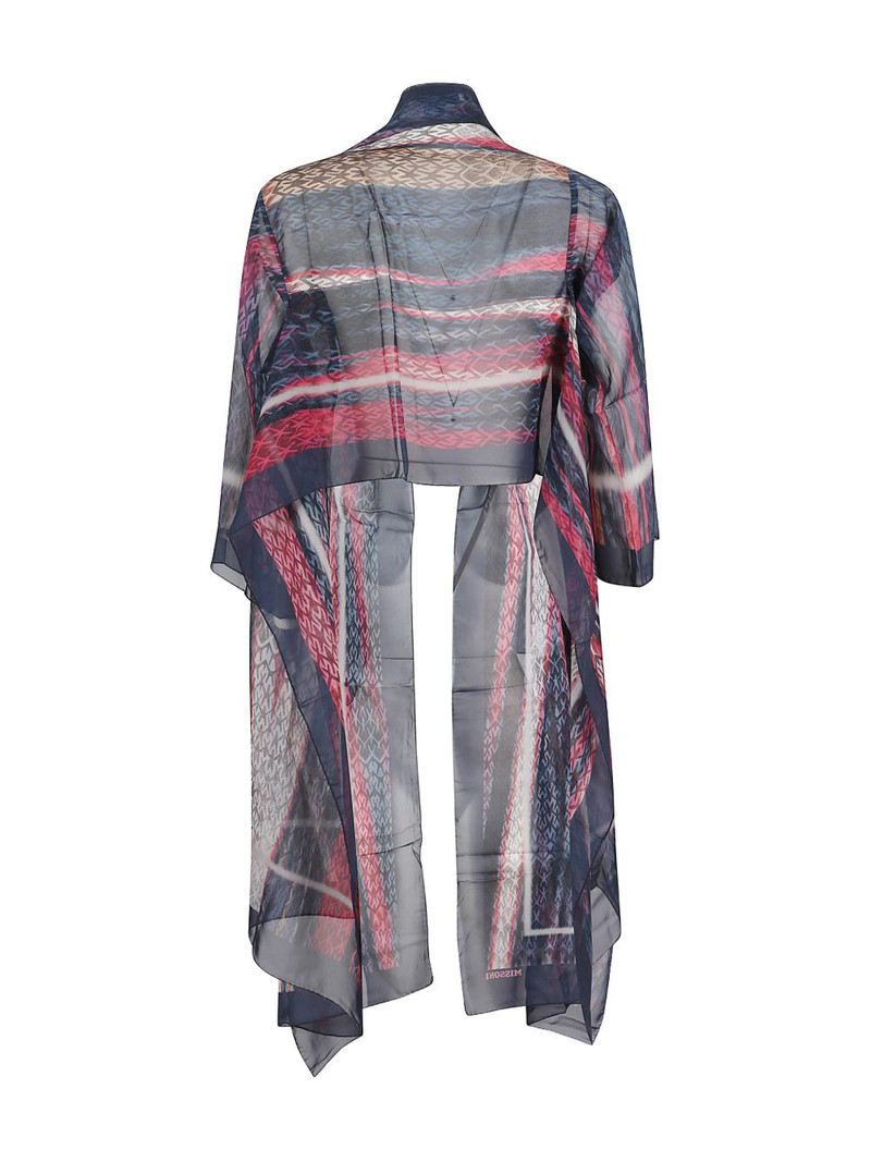 Missoni multicoloured pattern scarf outlook