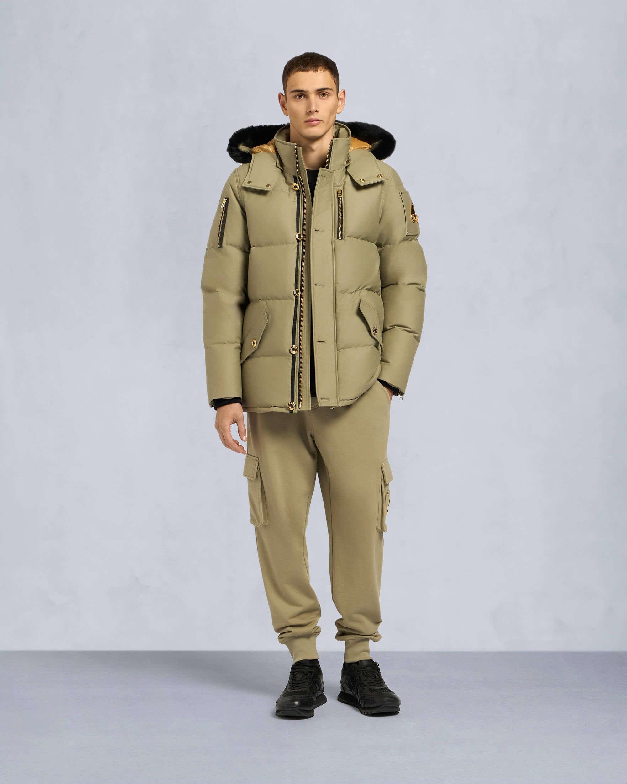 【カナダ直送!】Moose Knuckles GOLD 3Q JACKET SHEARLING Moose Knuckles Gold Series Shearling 3Q Jacket | Chicago