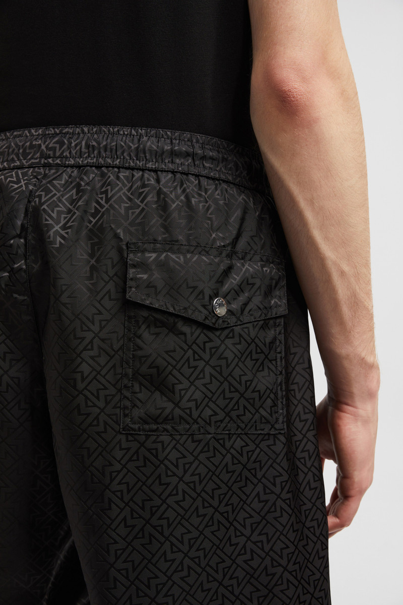 Monogram Jacquard Swim Shorts 6