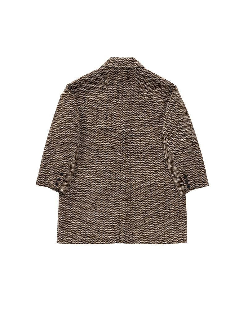 HAMMONS JKT (SILK) W BROWN - 2
