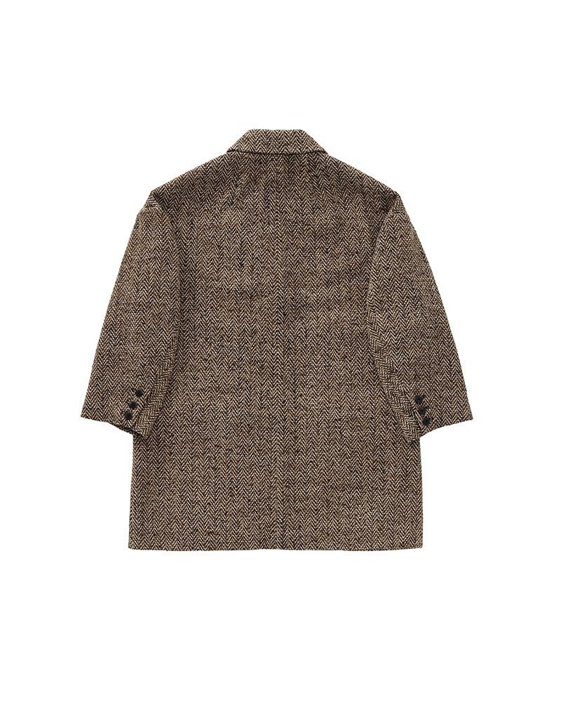 visvim HAMMONS JKT (SILK) W BROWN outlook