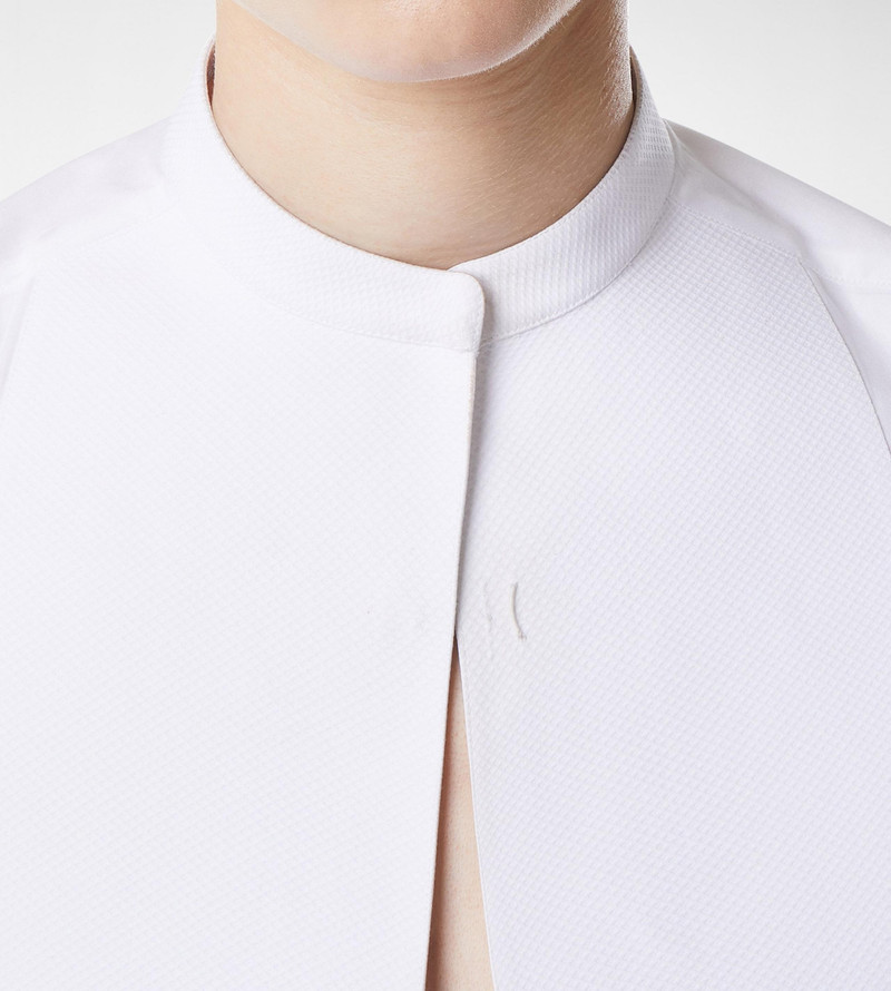 TOM FORD COTTON VOILE CROPPED SHIRT outlook