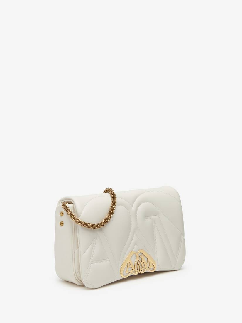 Women's The Seal Small Bag in Soft Ivory - 2