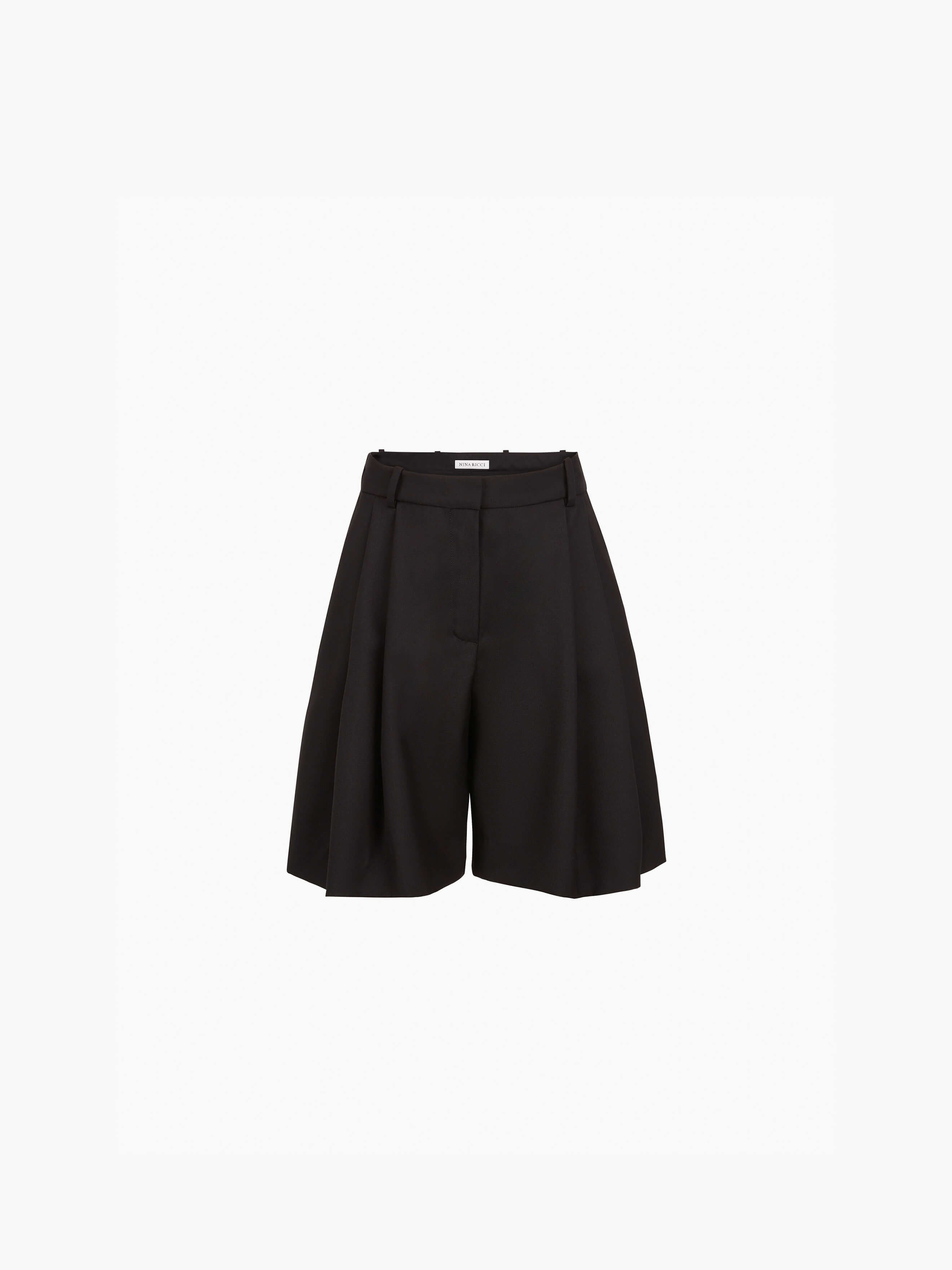 Black Highwaisted Shorts - 5