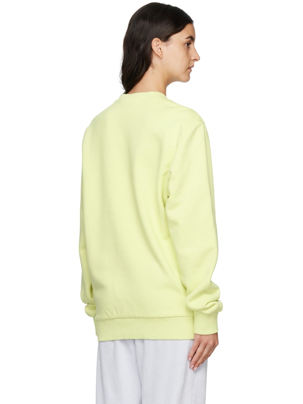Yellow Printed Hoodie - 3