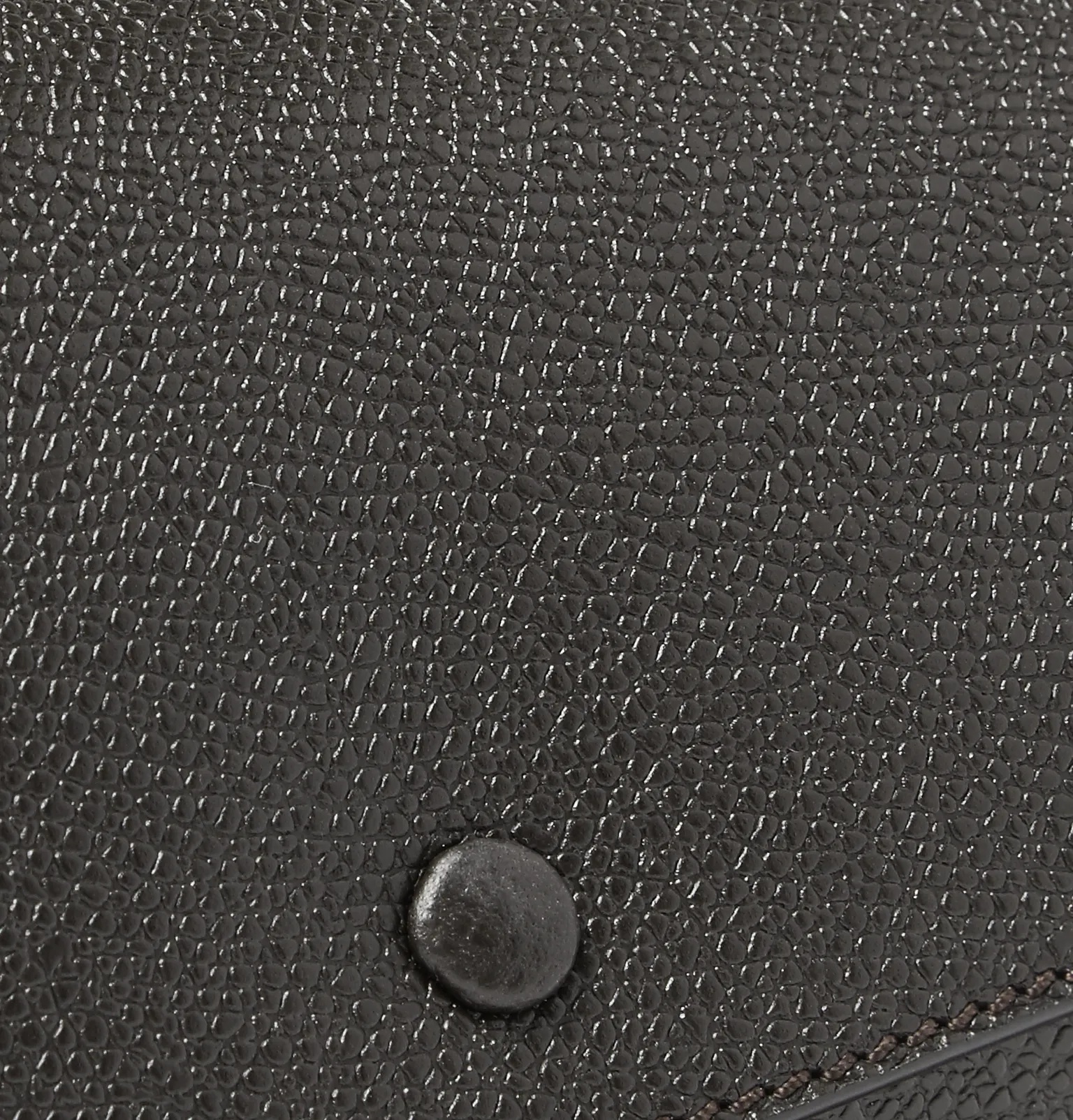 Pebble-Grain Leather Watch Roll - 3