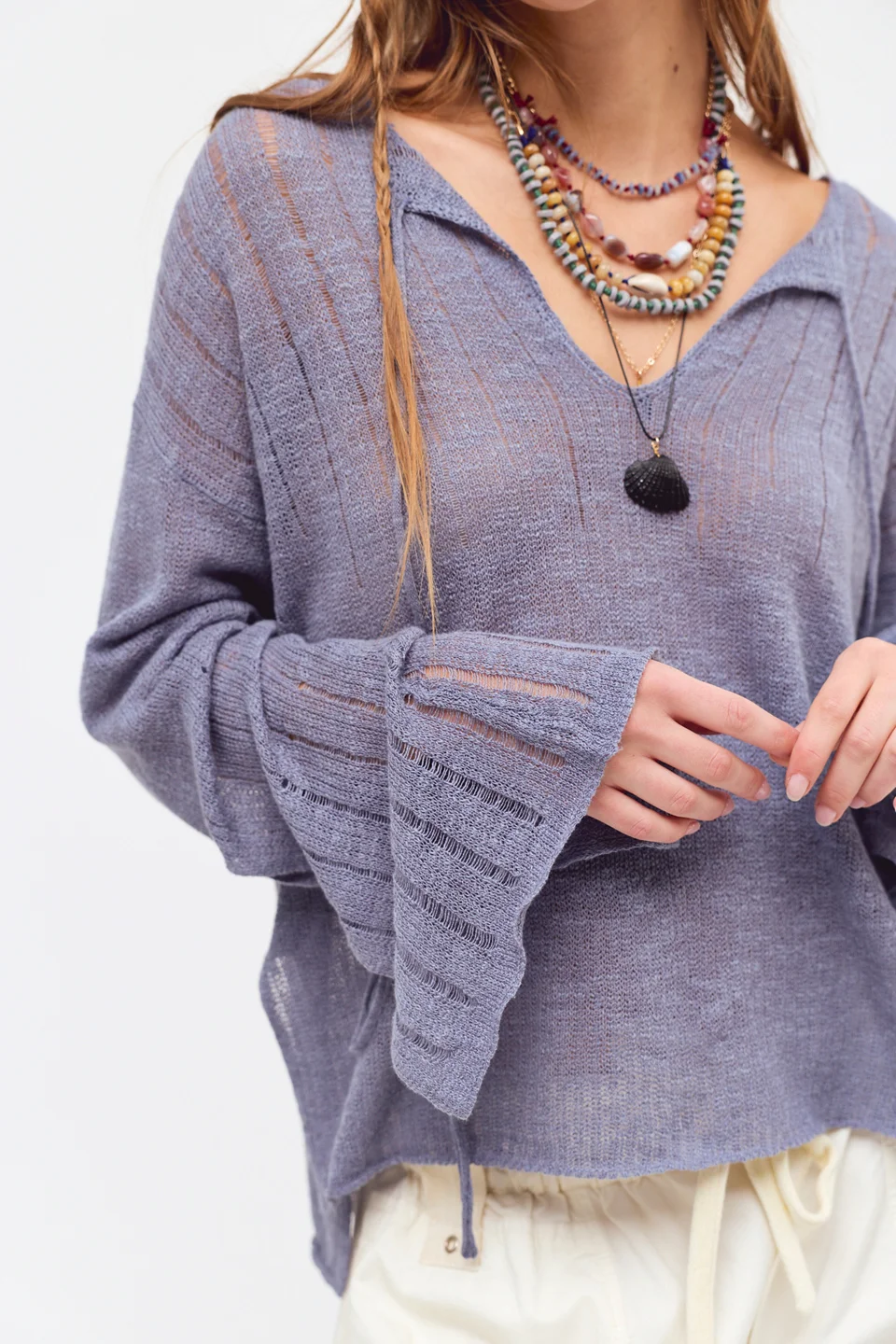 Harlow Fine Gauge Pullover - 1