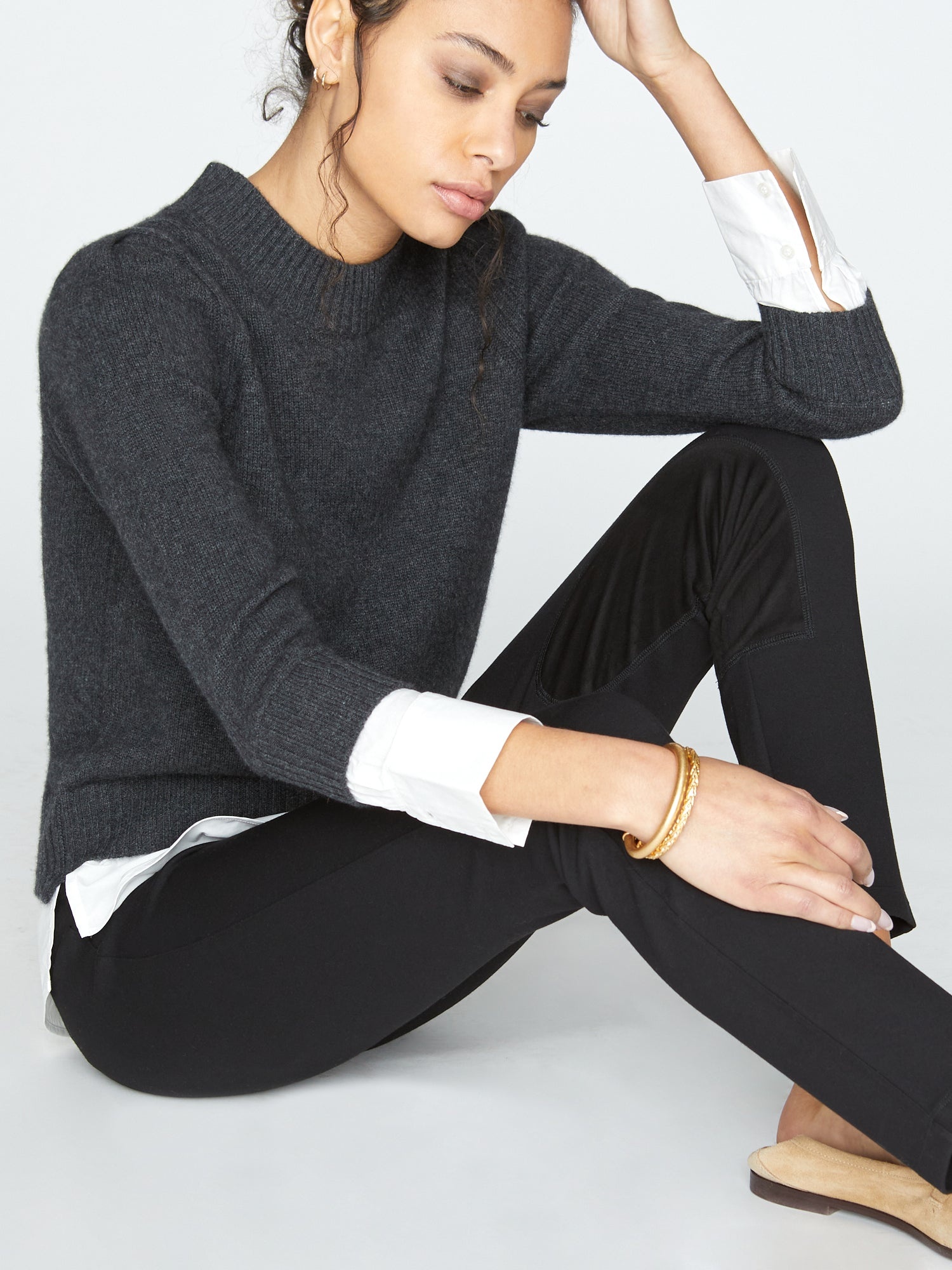 The Eton Layered Crew Looker - 3