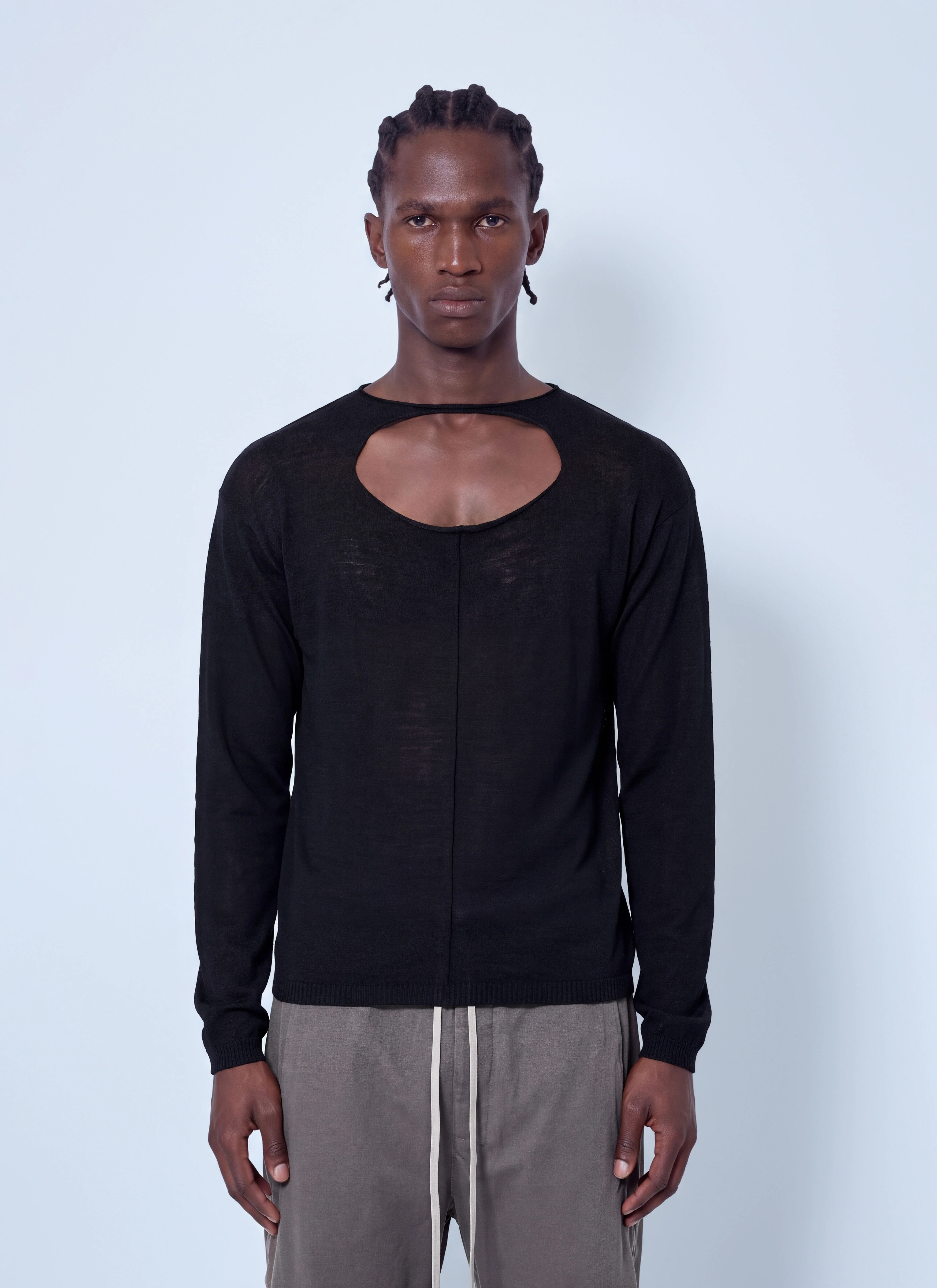 Cut-Out Detail Sweater - 1