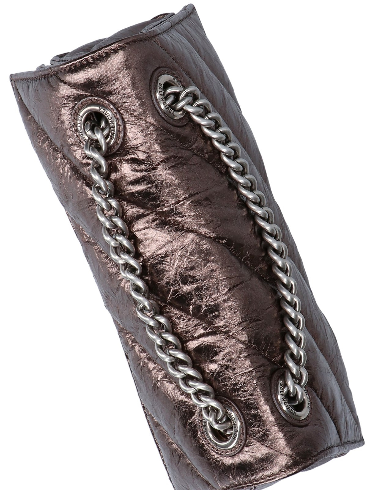 "CUSH CHAIN" SMALL SHOULDER BAG - 4