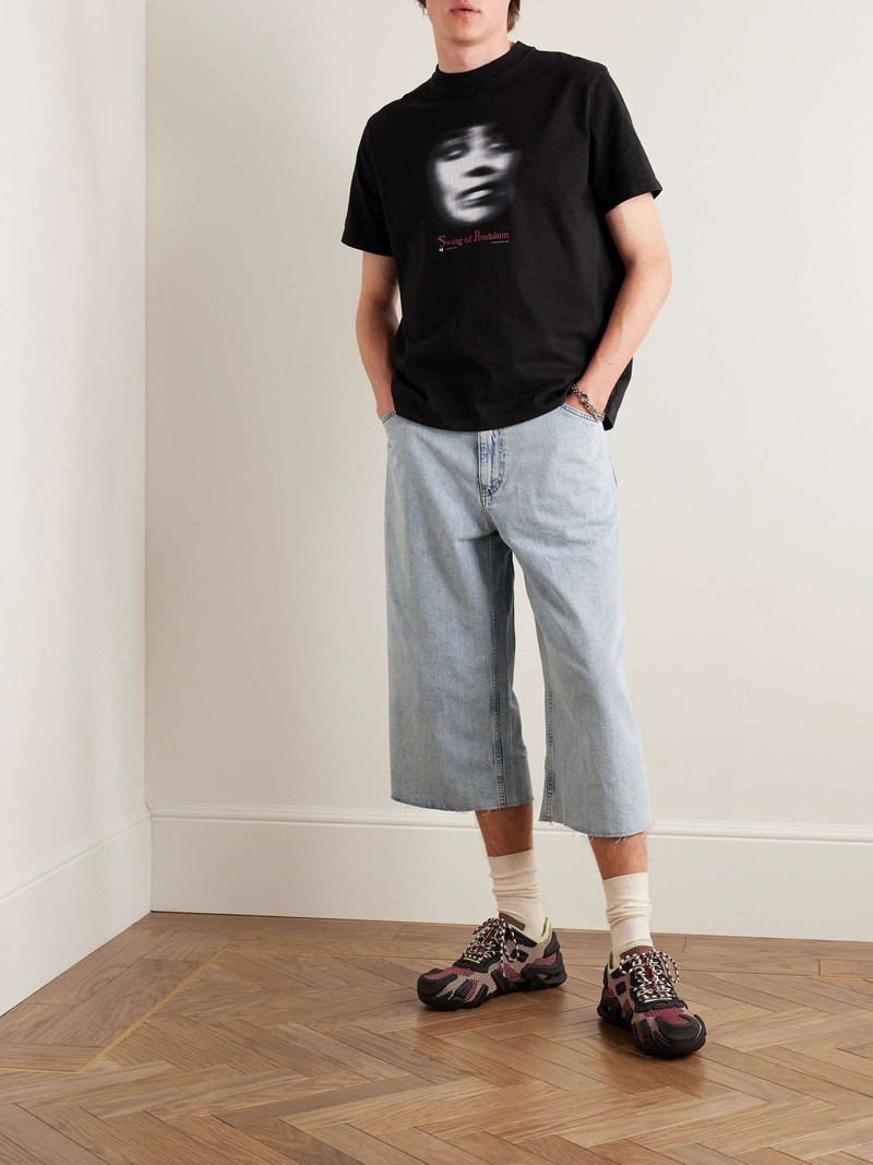 Our Legacy Swing of Pendulum Printed Cotton-Jersey T-Shirt outlook