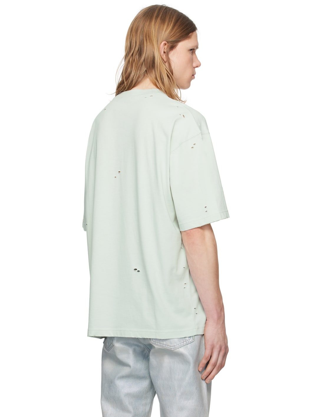 Blue Relaxed Fit Logo T-shirt - 3