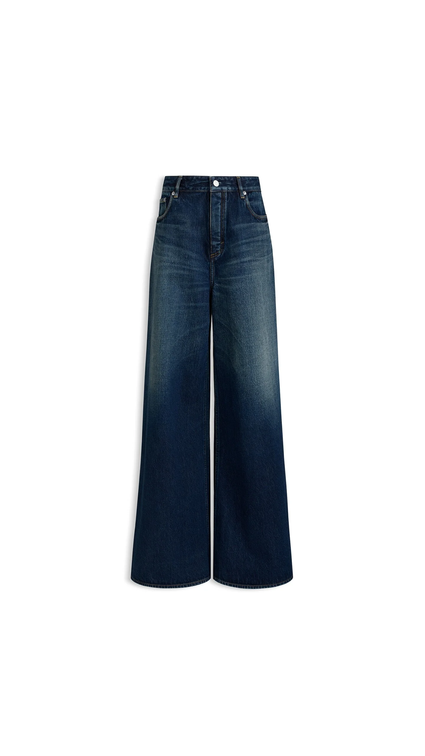 PALAZZO DENIM JEANS - 1