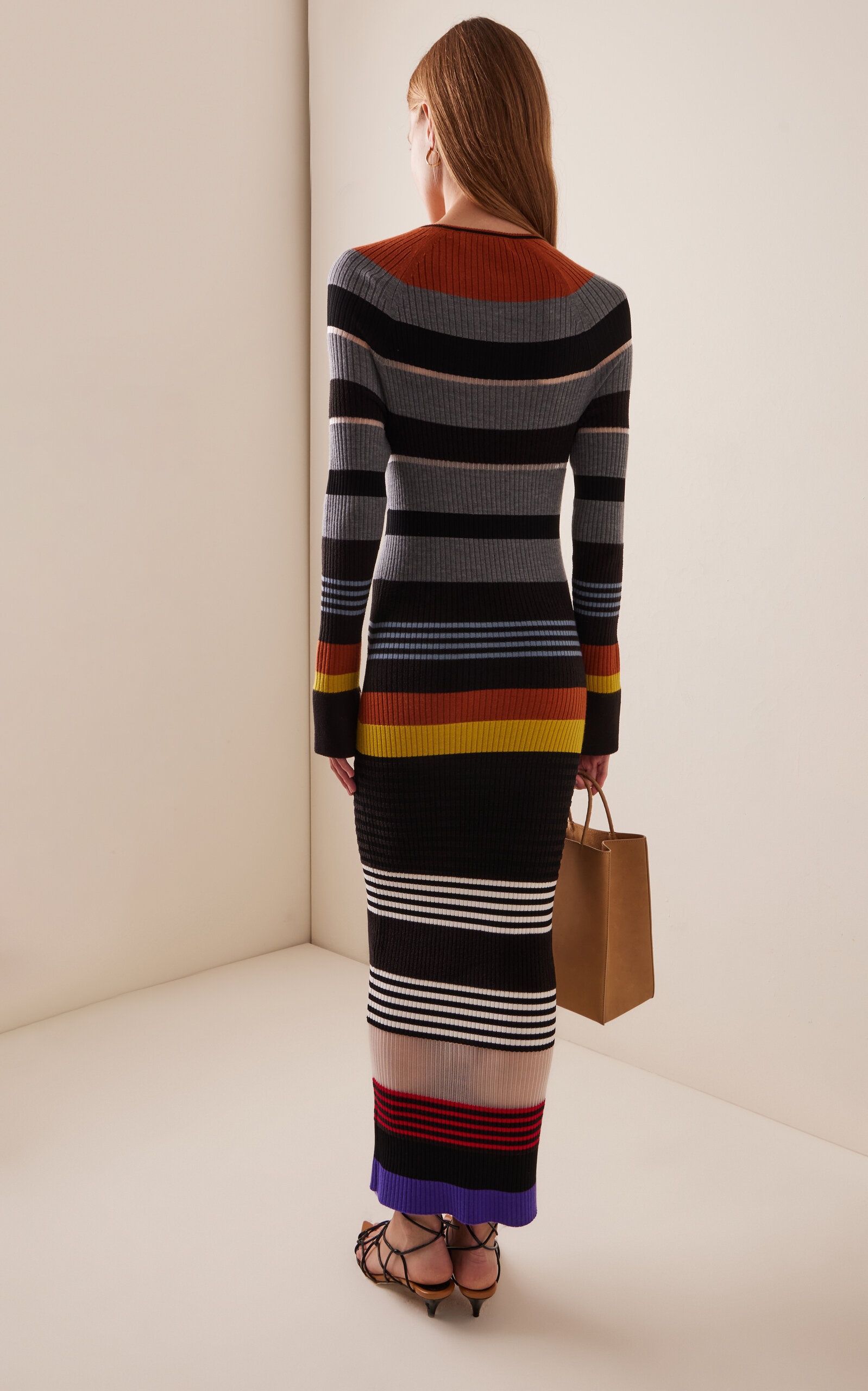 Leigh Striped Knit Maxi Dress multi - 4