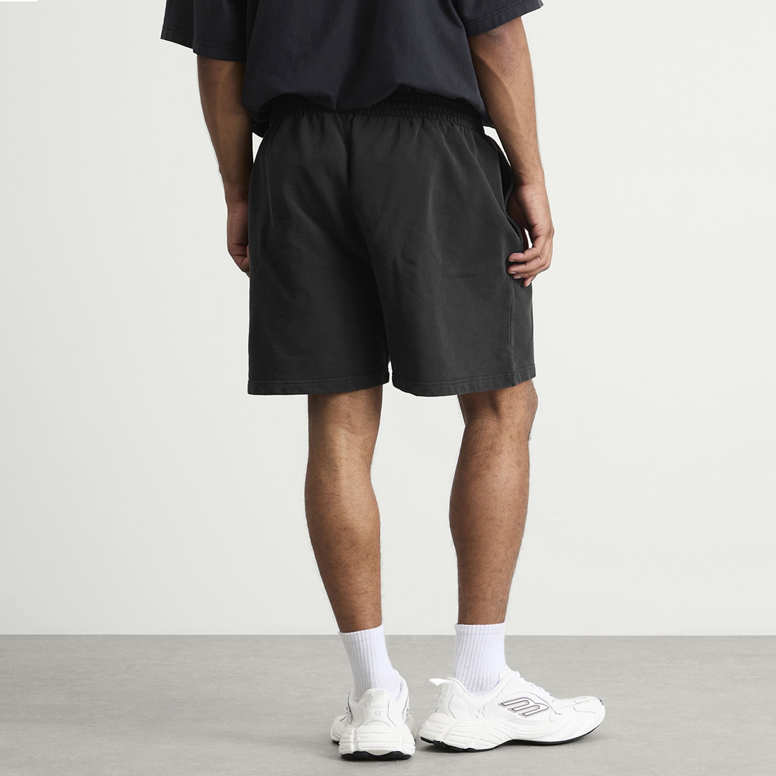 Balenciaga Uniform Merch Dry Molleton Shorts - 3