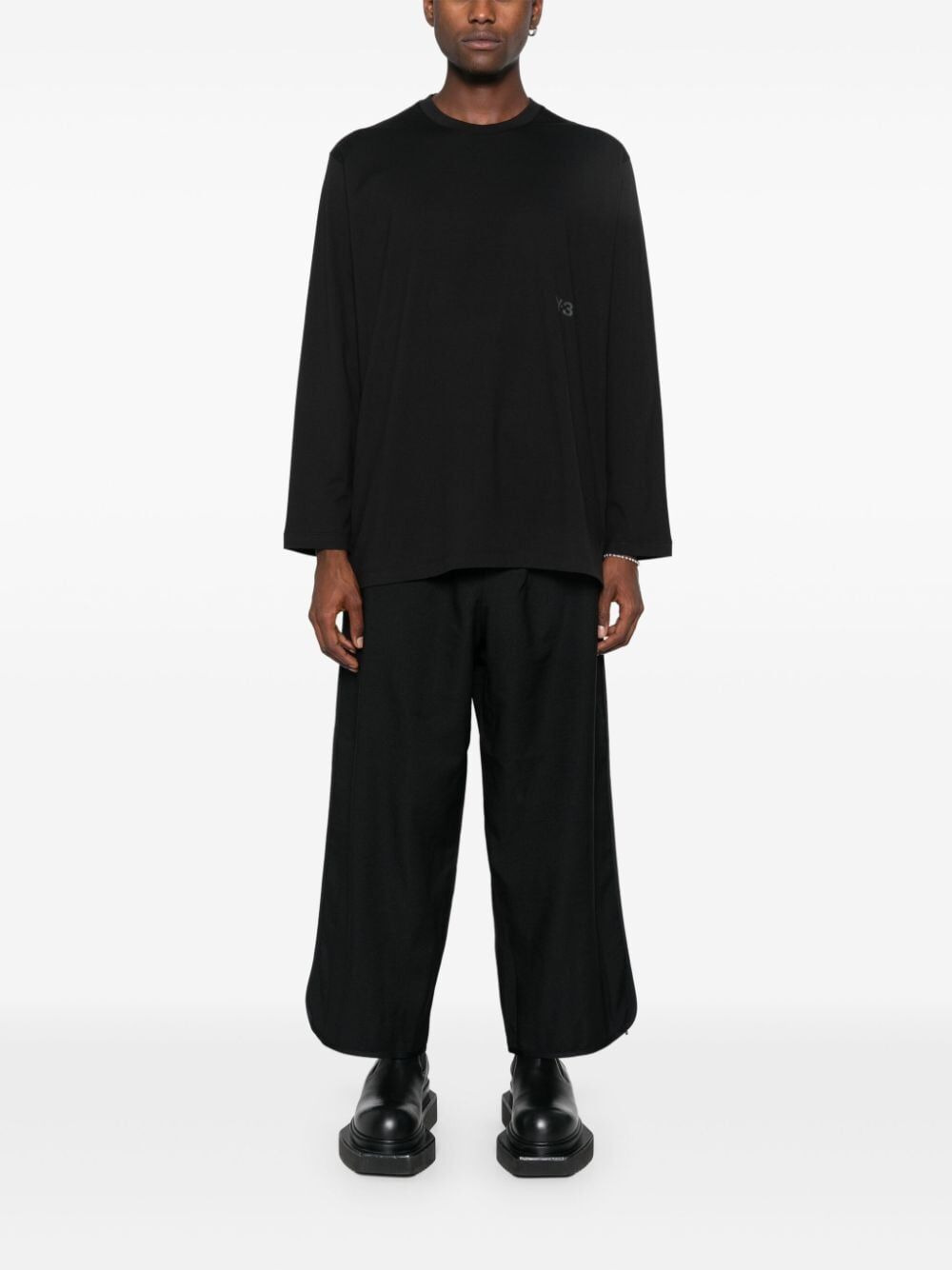 Loose Fit Long Sleeve T-Shirt - 2