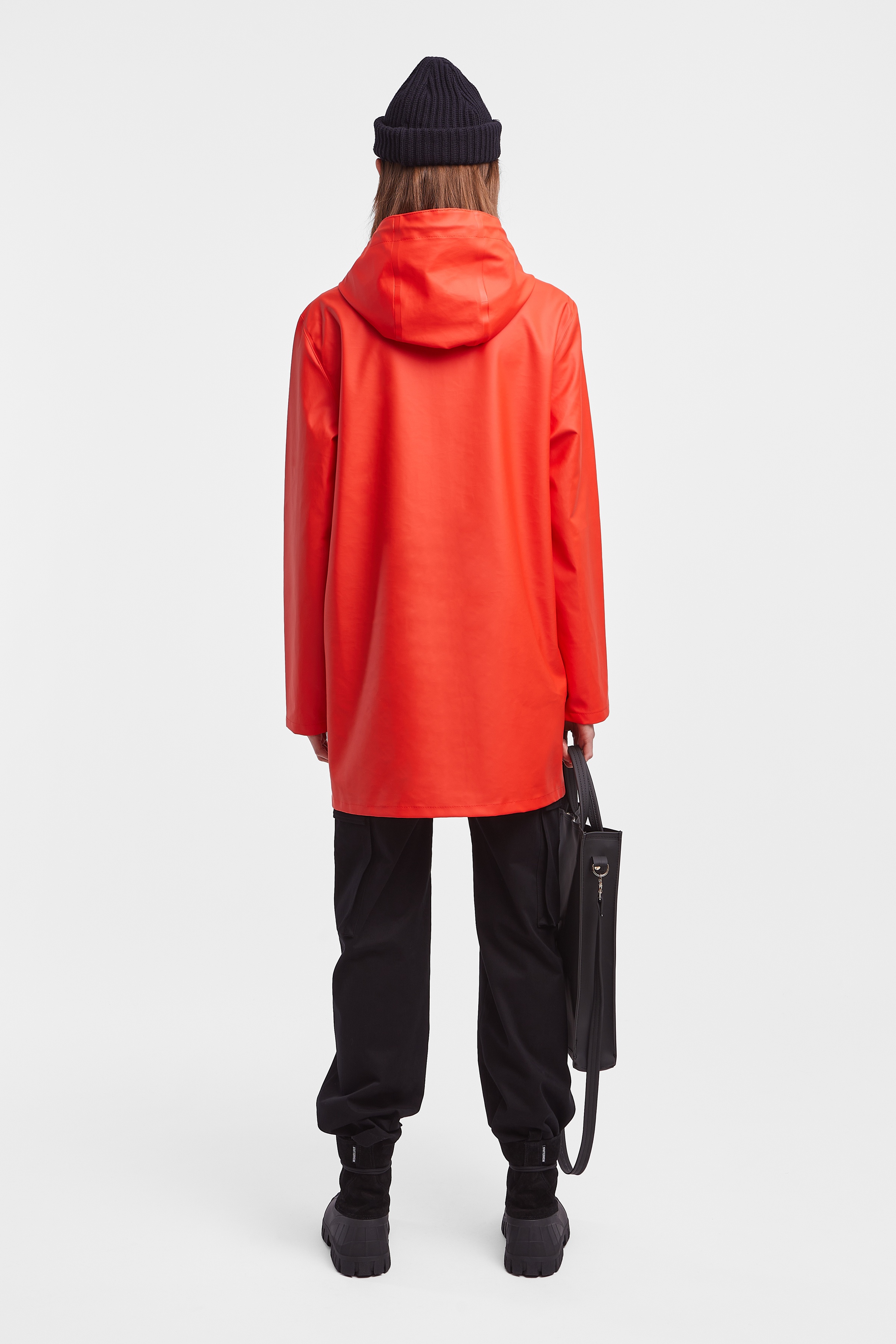 Stockholm Lightweight Women Raincoat Fade Red - 4
