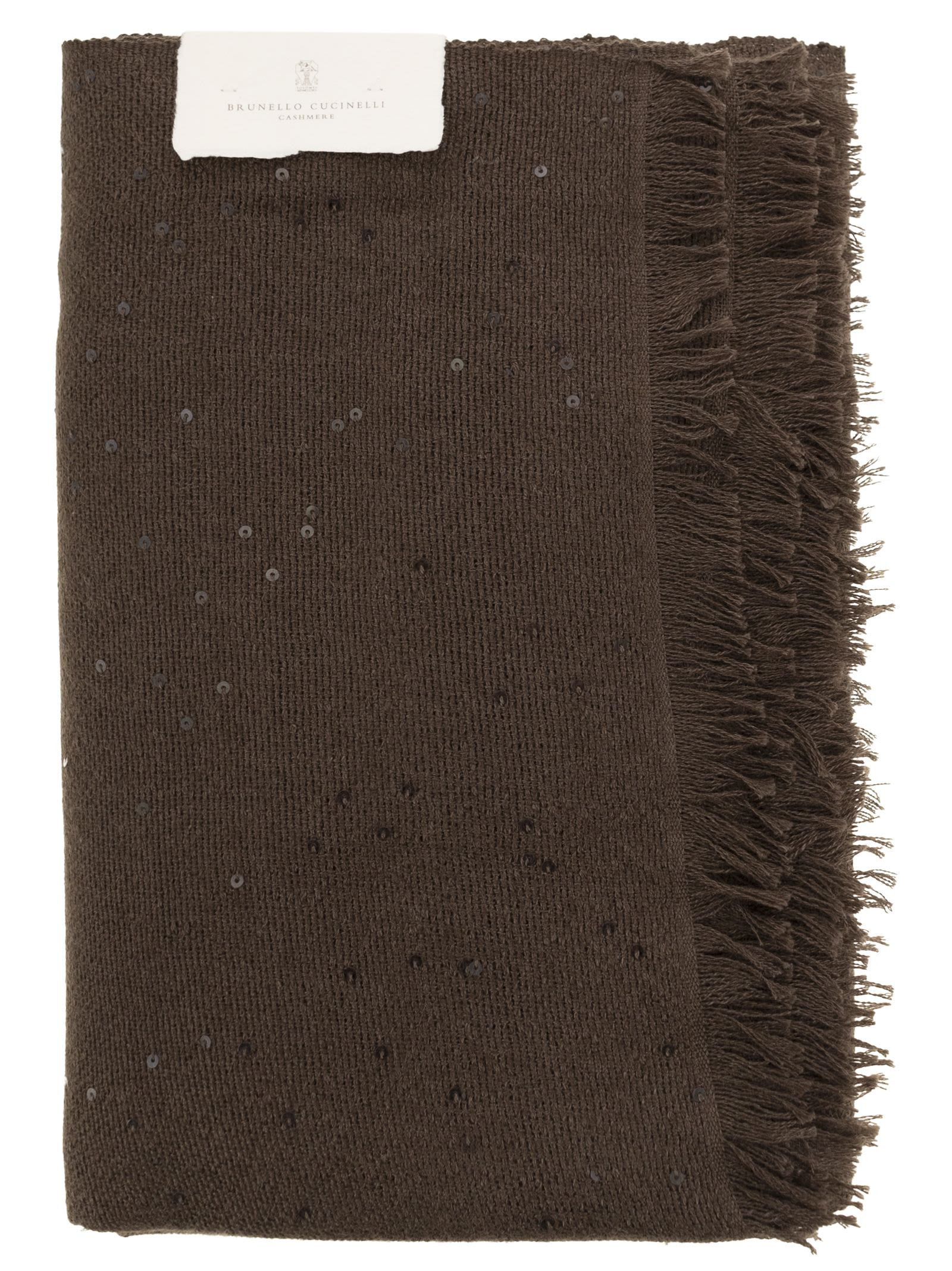 Brunello Cucinelli Women Diamond Cashmere And Silk Scarf - 2