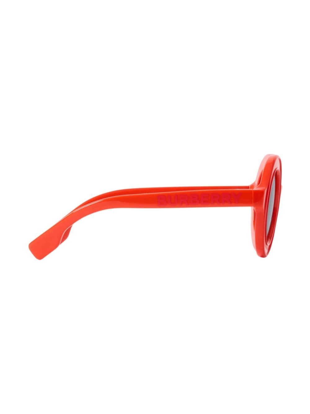 round-frame logo-print sunglasses - 2