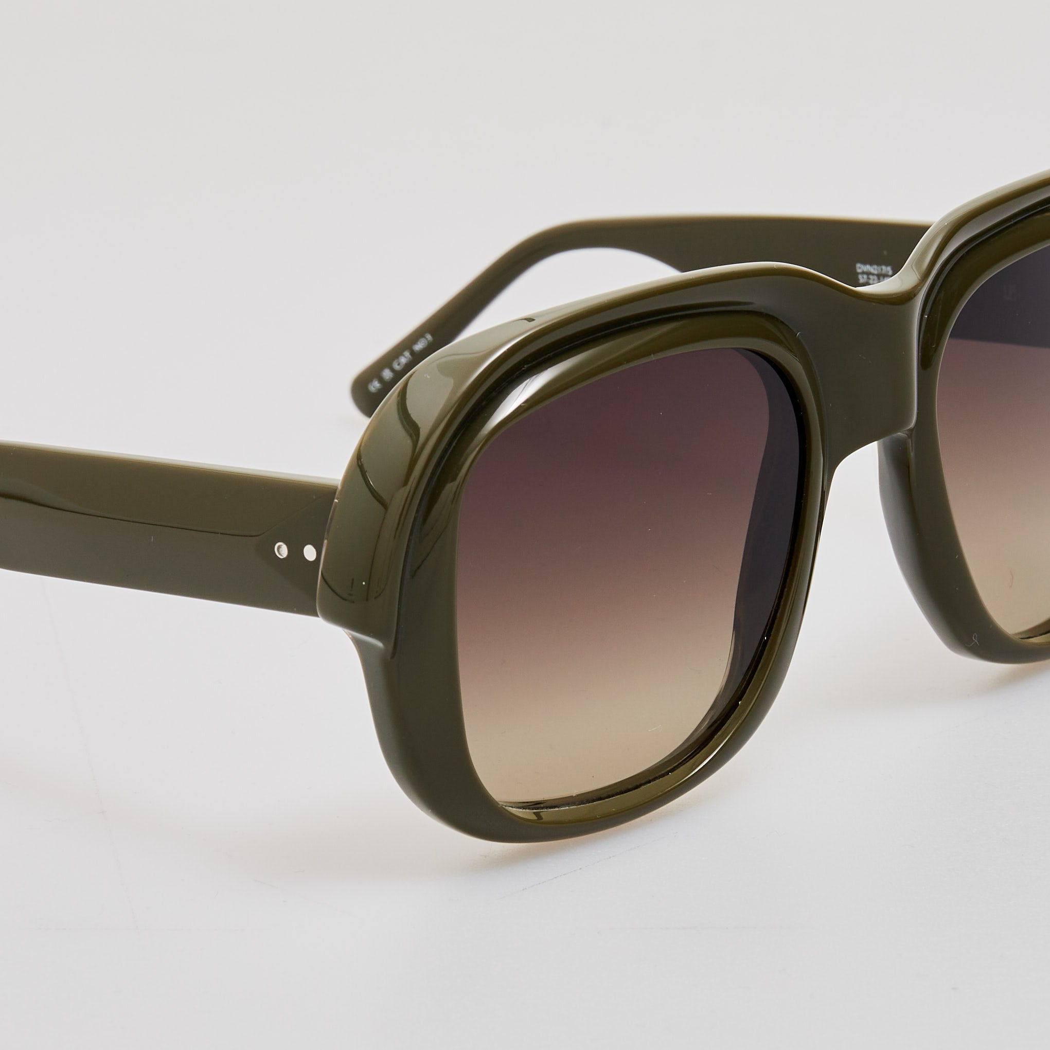 Oversize Sunglasses in Khaki - 3