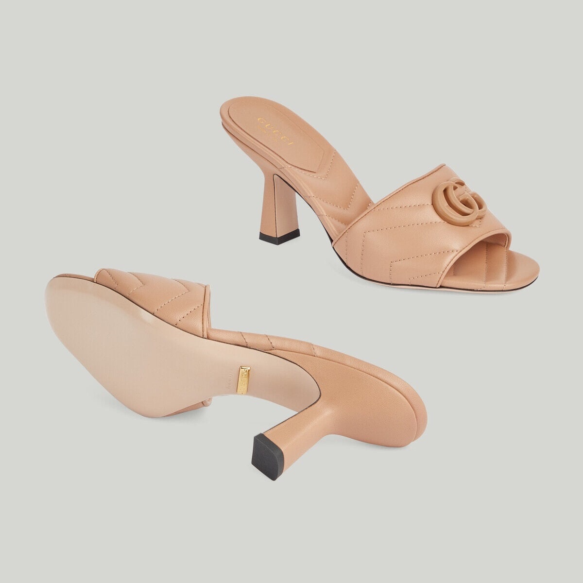 Gucci Double G Marmont Slide Sandals - 4