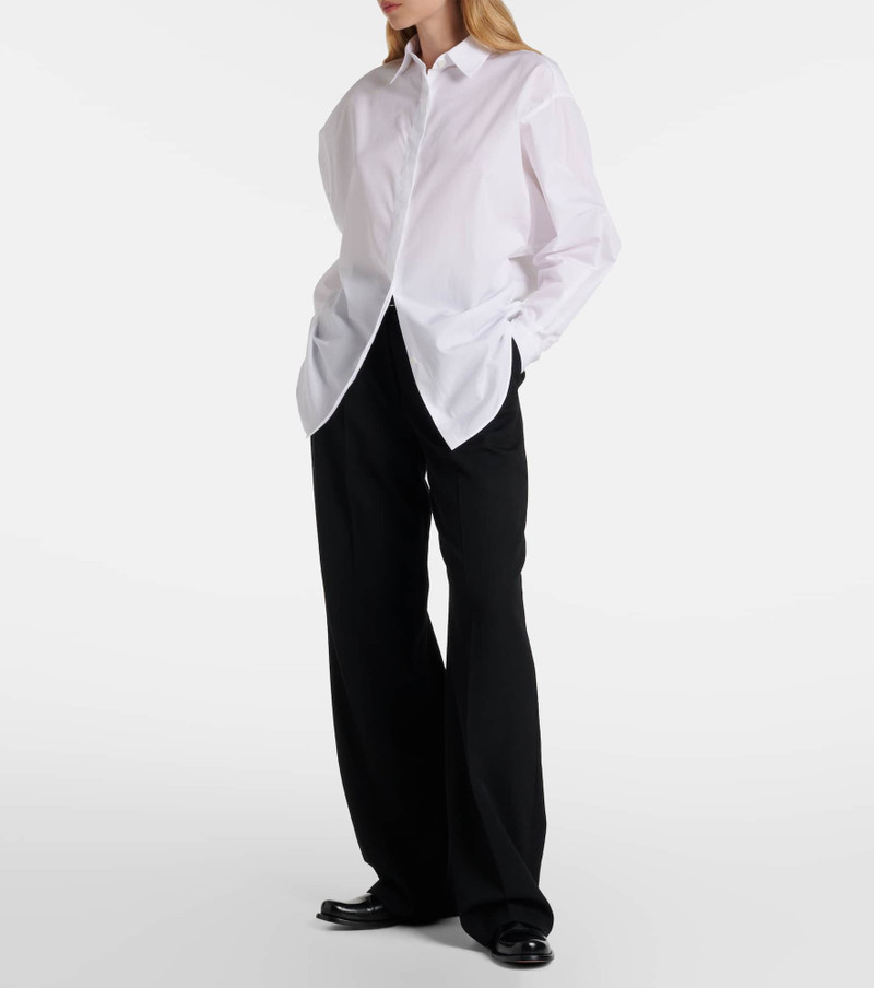 The Row Esetan cotton poplin shirt outlook