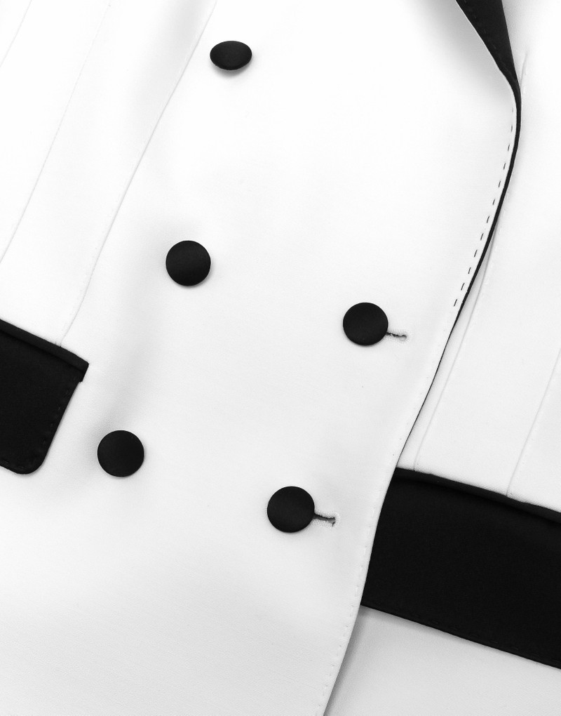 더블 브레스트 실패 Turlington tuxedo blazer 11