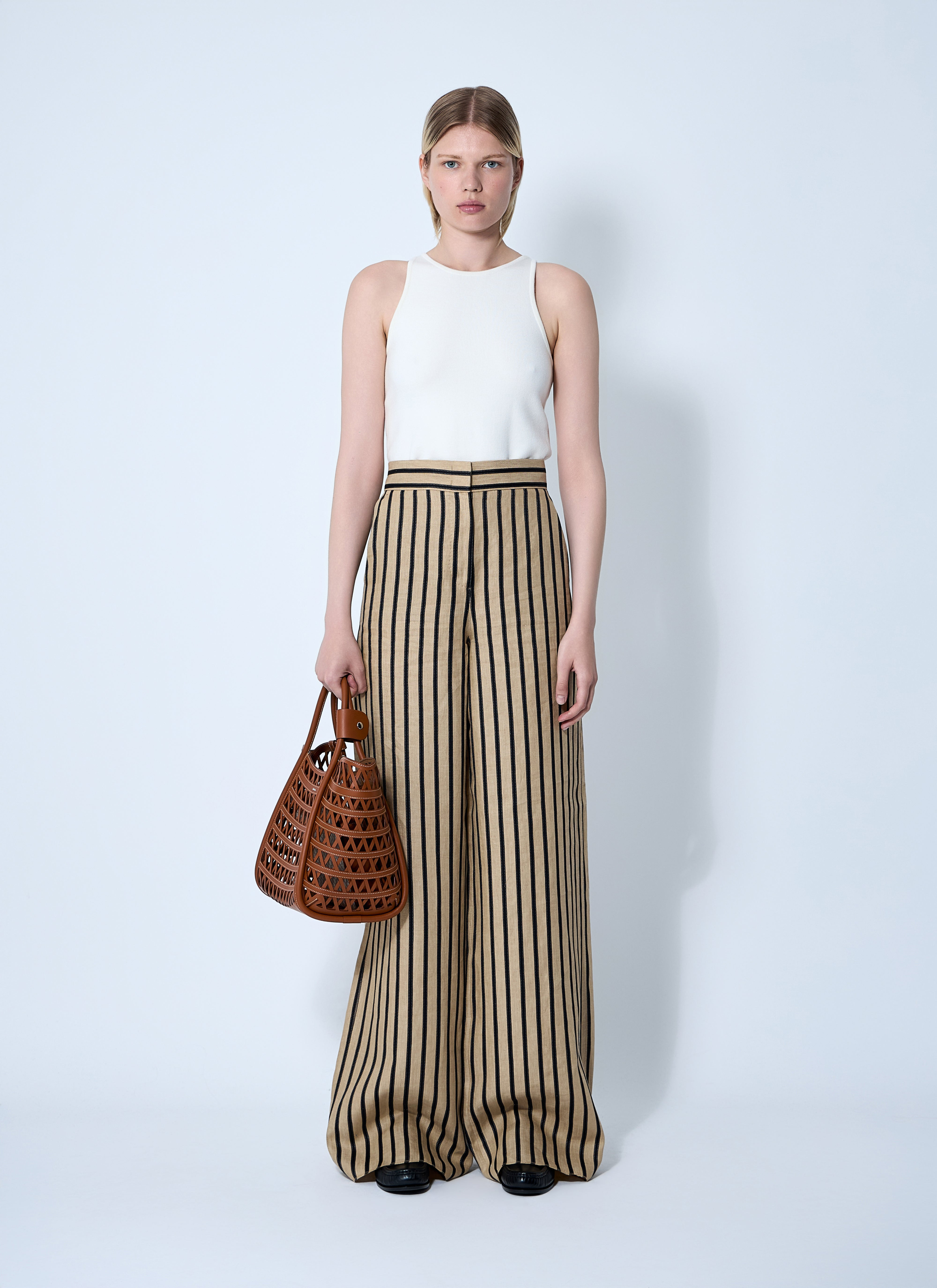 Max Mara Women Striped Tailored Pants - 2