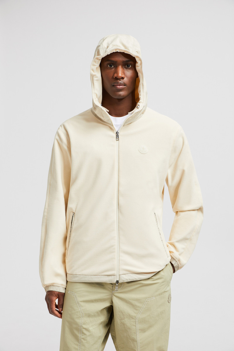 Moncler Reversible Fleece Zip-Up Hoodie outlook