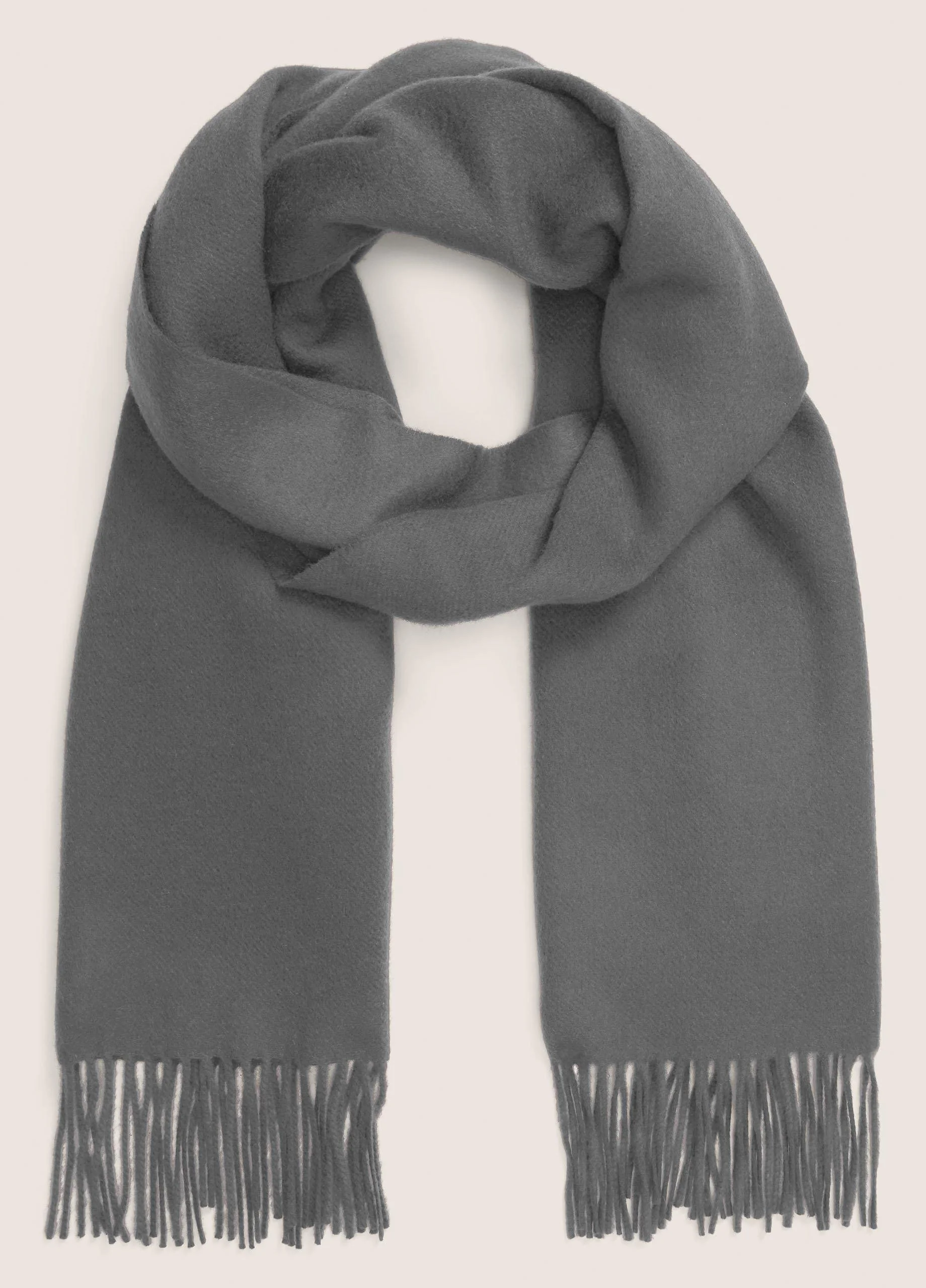 Double-Face Cashmere Scarf - 1