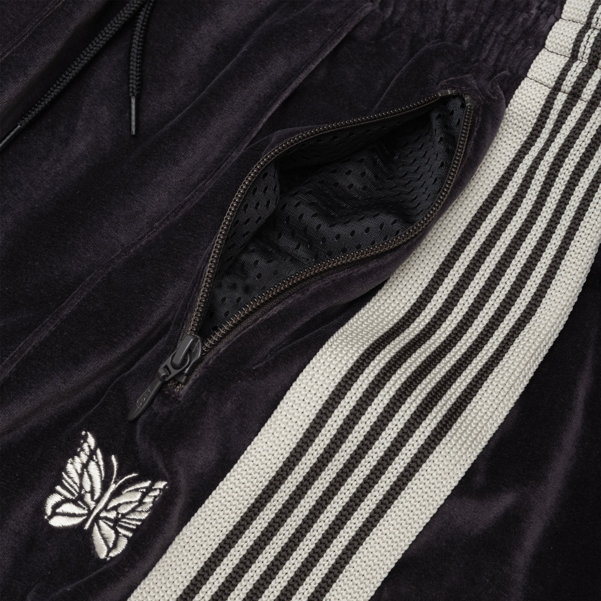 VELOUR NARROW TRACK PANT - 4