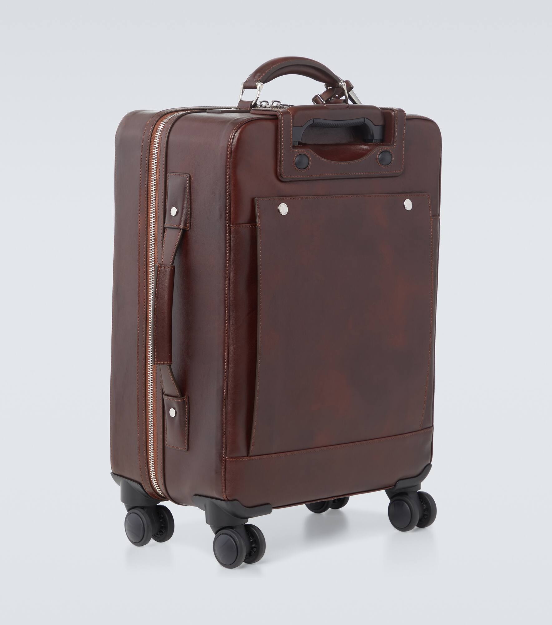 Leather suitcase - 4