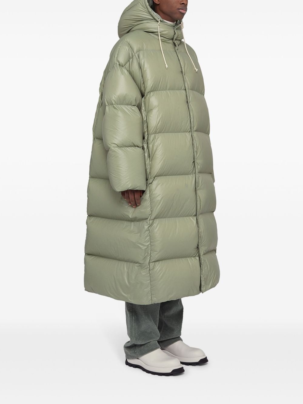 hooded padded coat - 3