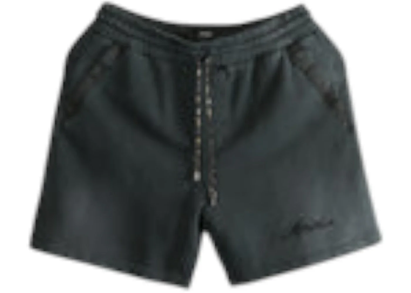 AMIRI Bleach Bandana Short Black - 1