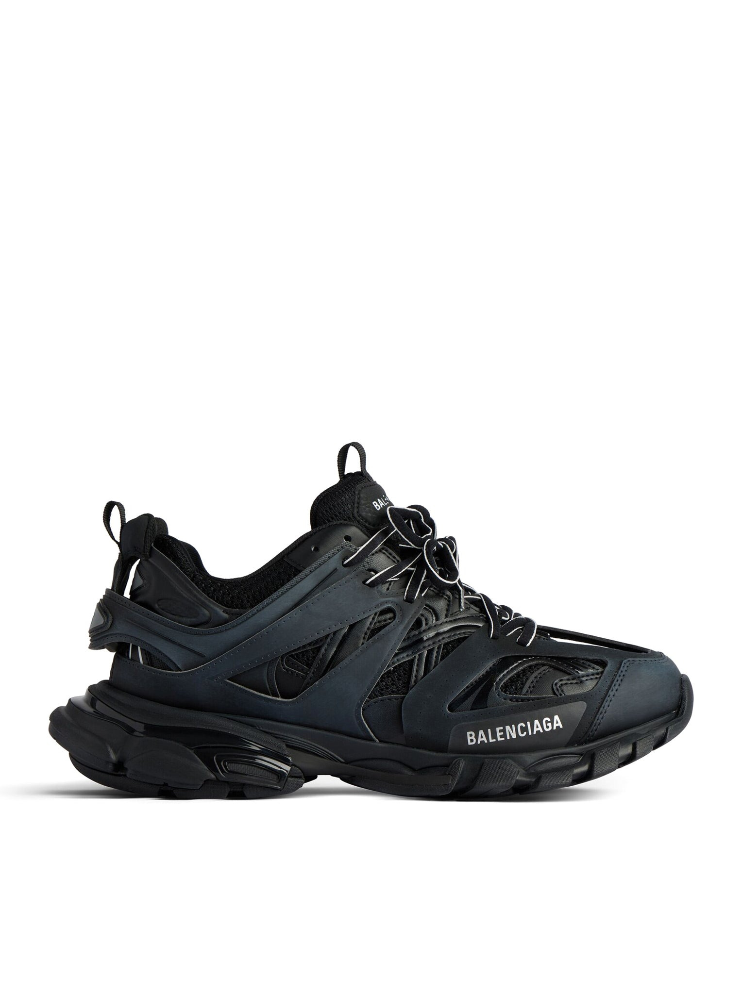 MEN`S TRACK SNEAKERS IN BLACK - 1