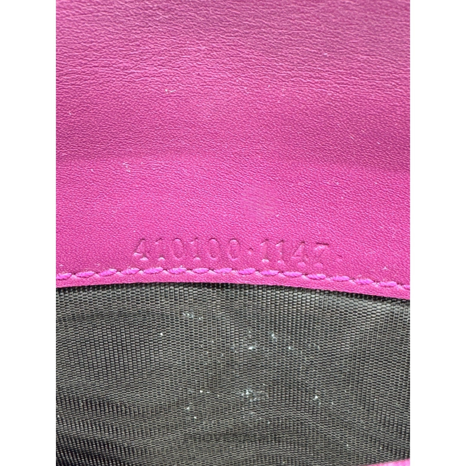 Gucci Snap Long Wallet - GG Supreme Red Pink - 11