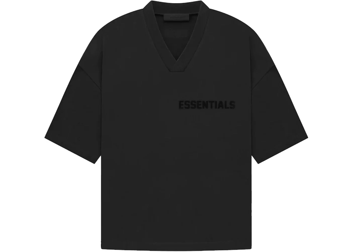 Fear of God Essentials V-Neck Black - 1