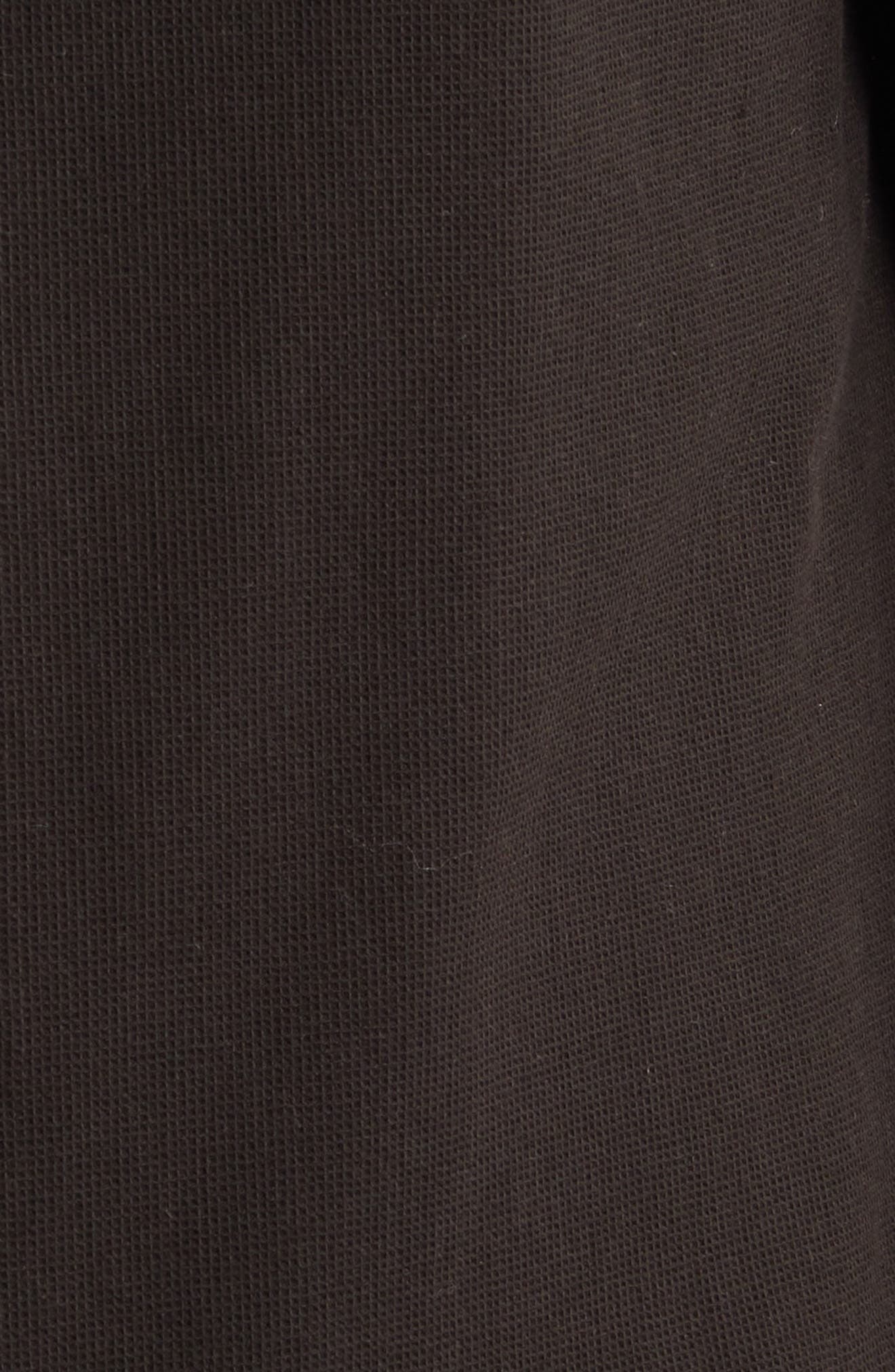 Textured Short Sleeve Button-Up Shirt - 6