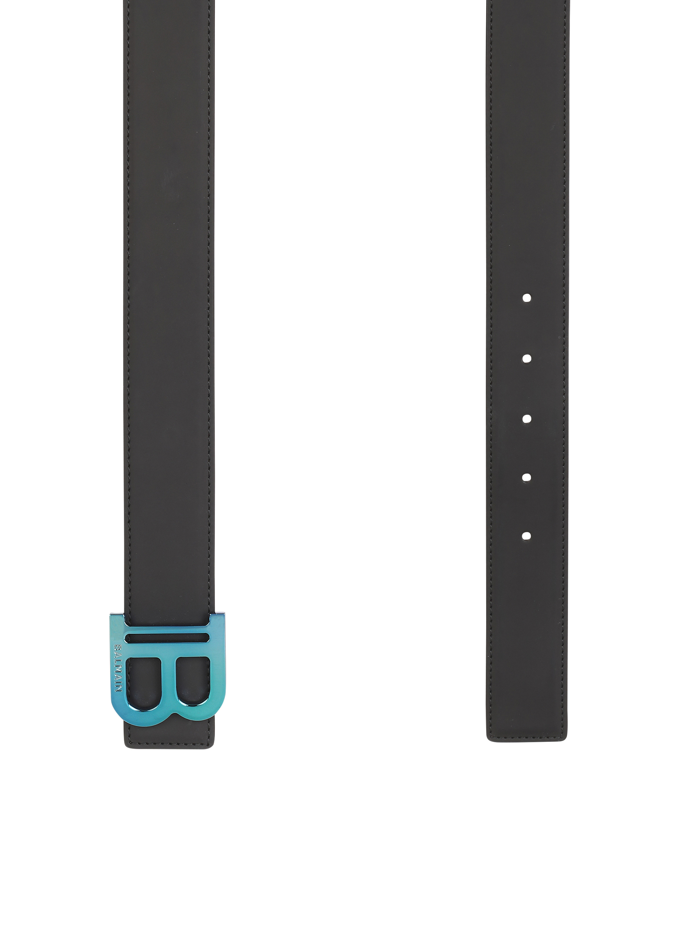 Smooth leather B-Belt - 4