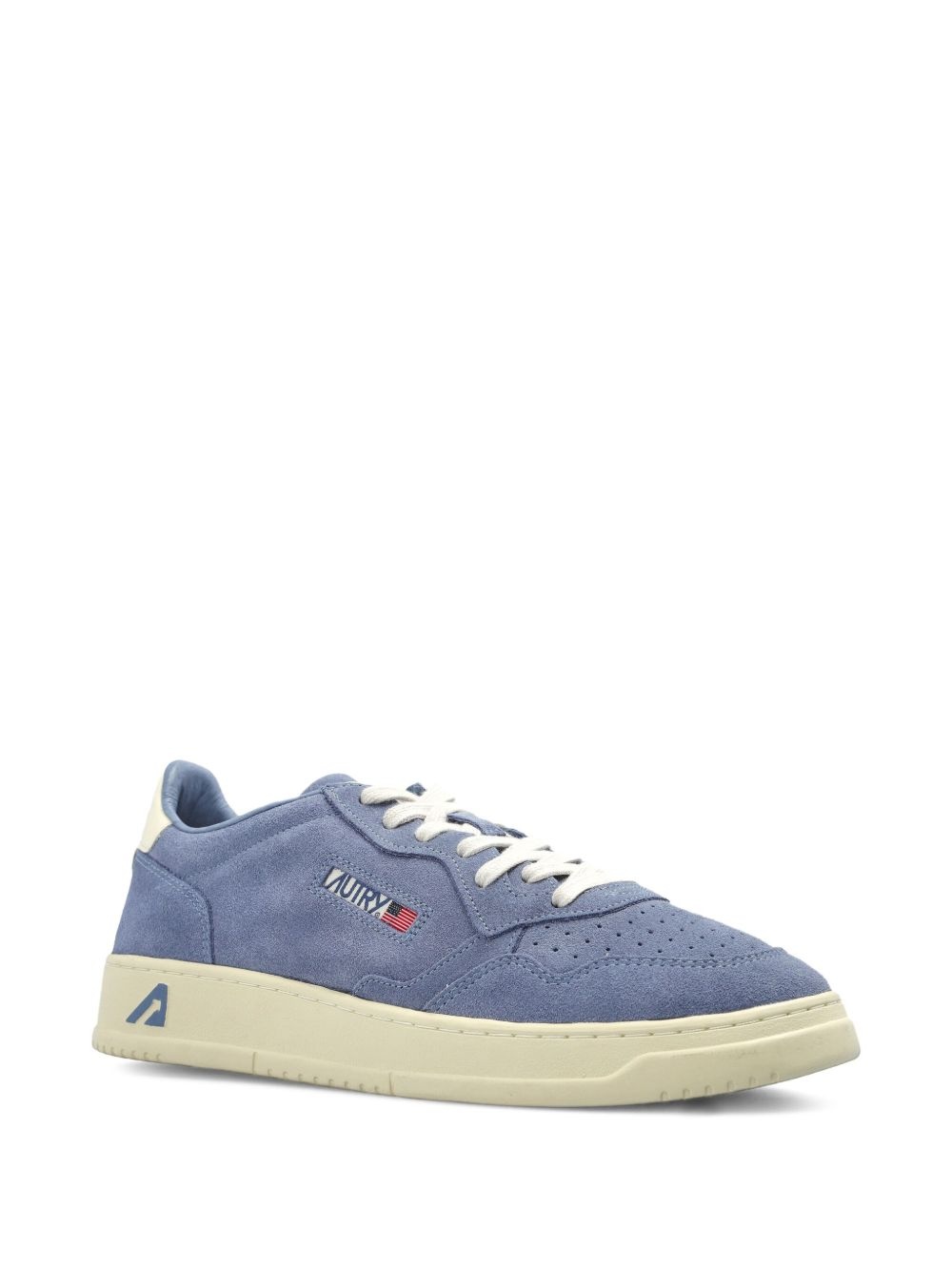 Medalist Low perforated suede sneakers - 2